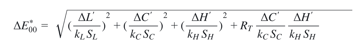 An open mathematical formula cell with a lot of TeX code in the code section and a very complicated resulting rendered formula in the presentation section.